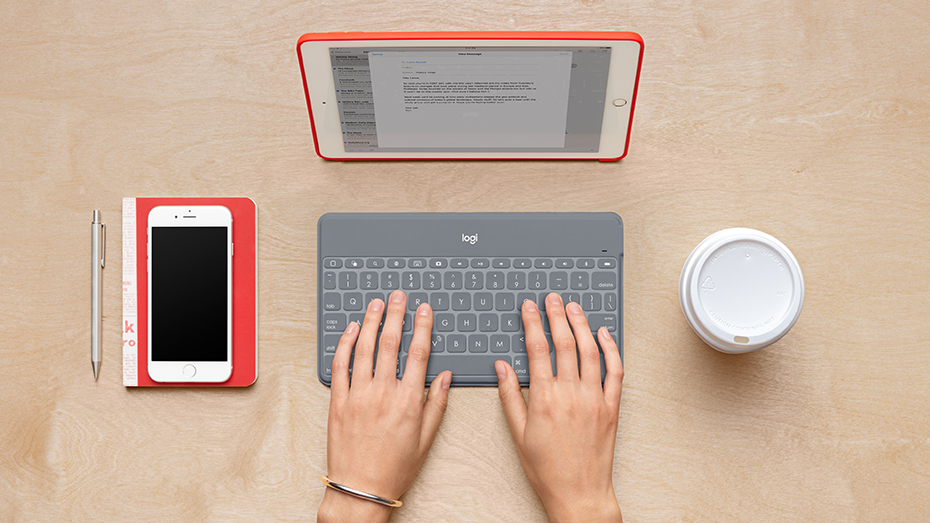 Logitech Keys to Go bærbart, trådløst tastatur for iOS Keys To Go. Ultra portable keyboard for Android and Windows