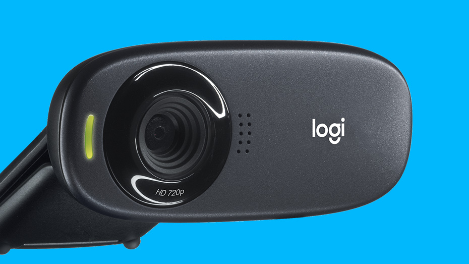 Logitech C310 HD Webcam 720p Video with Lighting Correction