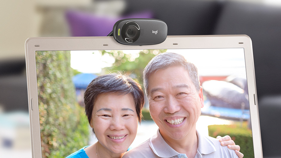Logitech C310 HD Webcam Ottica Full HD 720p Con Microfono Integrato