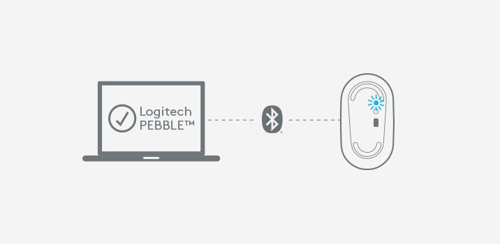 How To Setup Pebble m350 wireless mouse - Step 2