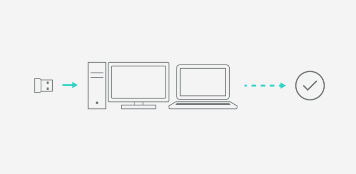 How To Set Up Step 2 Insert USB Receiver in any USB Port on your Desktop or Laptop