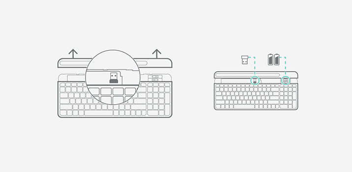 Remove Keyboard Battery Door