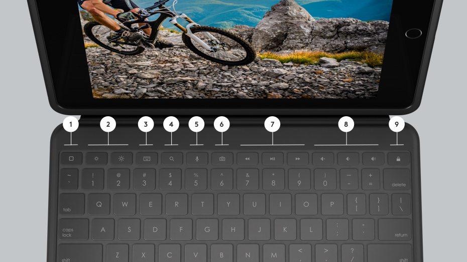 Rugged Folio | Shortcut keys 1 - 10