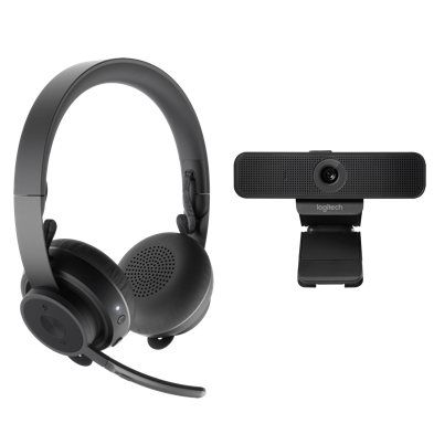 desktop headphones with mic