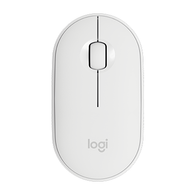 Pebble i345 White colour version top down image