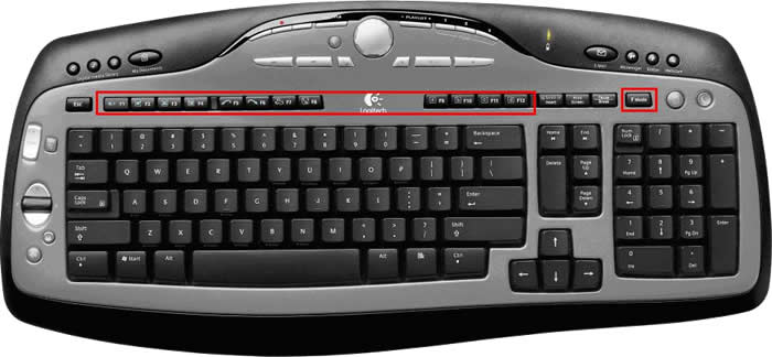 MX3000 f keys