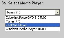 MX5000 SP selectMediaPlayer