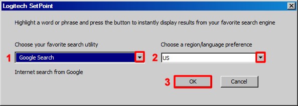 OneTouchSearchDialogBox
