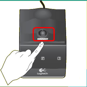 rcvr connect button
