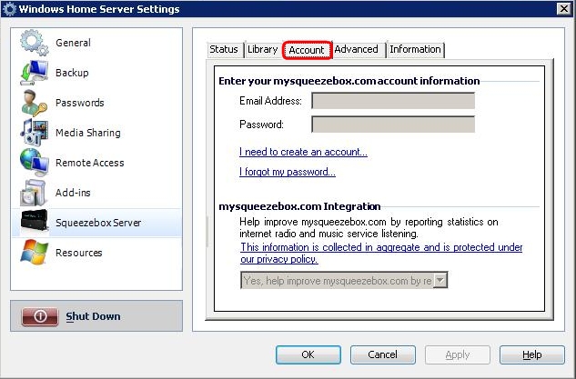 SqueezeboxServer_HomeServer_Settings_SBServer_AccountGreyOut.jpg