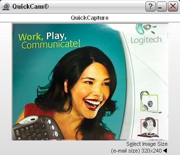 QC QuickCapture window