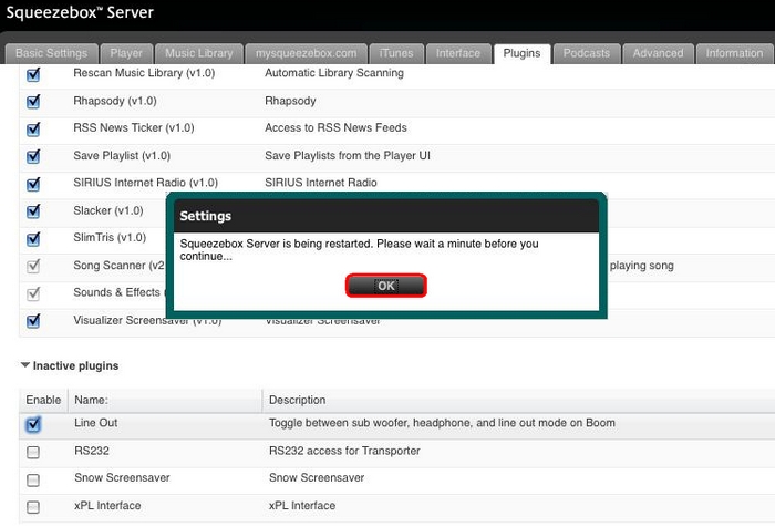 SqueezeboxServer_Mac_PluginsTabPluginsListRestartOK.jpg