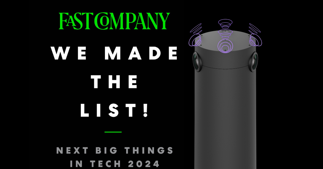 Logitech Sight recognized in Fast Company list of the Next Big Things in Tech