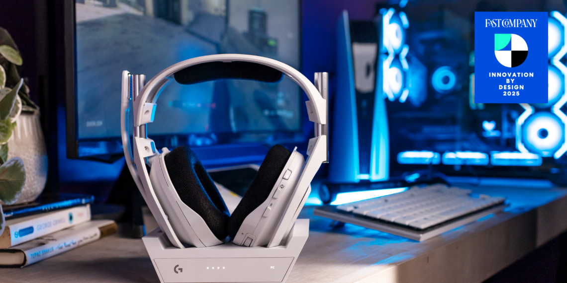 Logitech’s Astro A50 (Gen 5) is Fast Company Innovation by Design Award Honoree