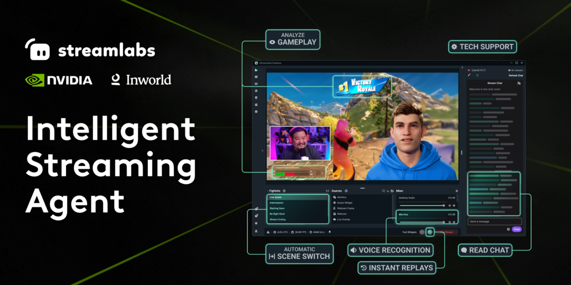 Streamlabs Launches Intelligent Streaming Agent and Developer Access to Real-Time AI Vision Model
