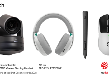 Logitech Wins Four 2026 Red Dot Design Awards for Quality, Function and Innovation
