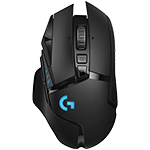 G502 Mouse gaming wireless LIGHTSPEED Nero