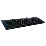 G815 LIGHTSYNC RGB Mechanical Gaming Keyboard - Black UK English (Qwerty) Clicky