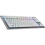 G915 TKL Logitech G915 TKL Tenkeyless LIGHTSPEED Wireless RGB Mechanical Gaming Keyboard - White US International Tactile