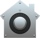Logotipo de criptografia do Mac FileVault