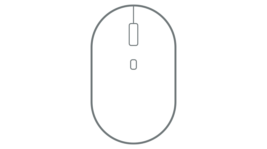 Illustrazione di un mouse