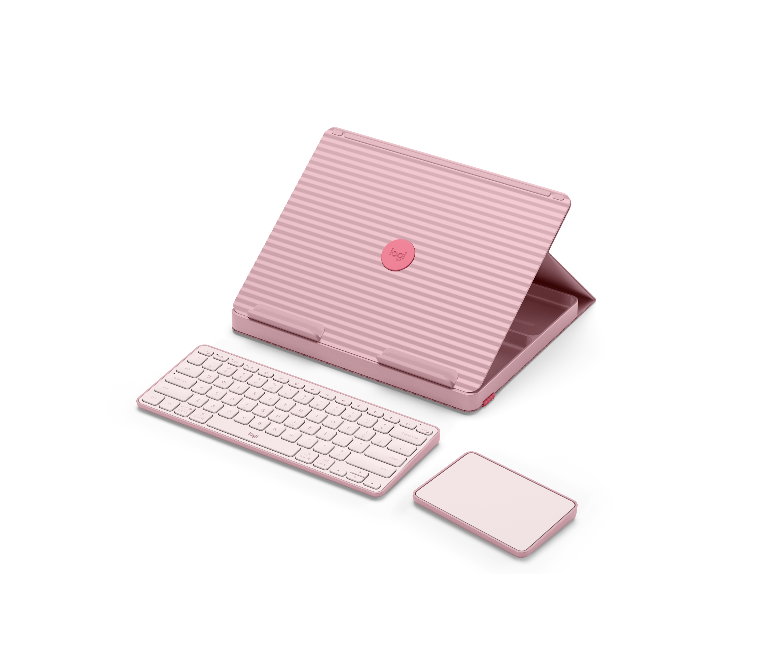 キーボード Logitech Casa Pop Up Desk Kit Logitech Casa Pop Up Desk Kit with Laptop Stand, Wireless