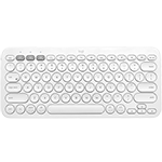 K380 MULTI-DEVICE KEYBOARD + M350 PEBBLE MOUSE Minimalist, Bluetooth accessories for computers or tablets - Off-white UK English (Qwerty) Keyboard only