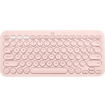 K380 MULTI-DEVICE KEYBOARD + M350 PEBBLE MOUSE Minimalist, Bluetooth accessories for computers or tablets - Rose EspaÃ±ol (Qwerty) Keyboard only