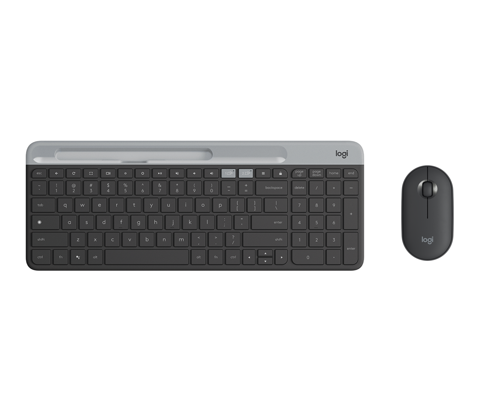 with Ergonomic Wrist Rest Ultra Slim Wireless Keyboard and Mouse Combo Long Battery Life Color : Black Whisper-Quiet USB