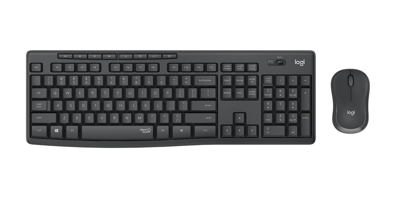 Logitech Mk295 Silent Wireless Keyboard Mouse Combo Logitech Mk295 Silent Wireless Keyboard Mouse Combo