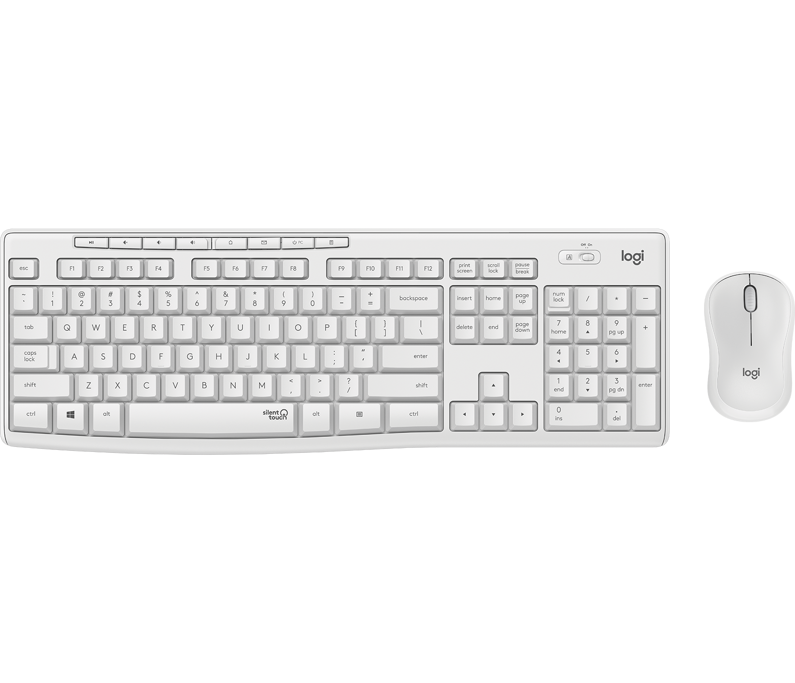 Logitech MK295 Wireless Mouse & Keyboard Combo with SilentTouch