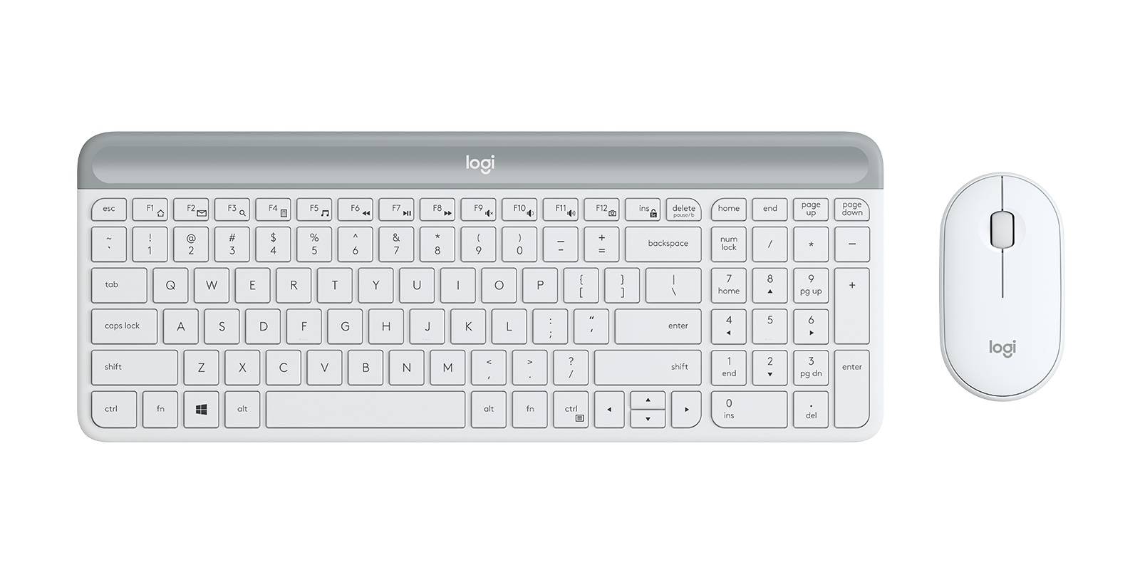 Logitech MK470 Slim Wireless Keyboard and Mouse Combo