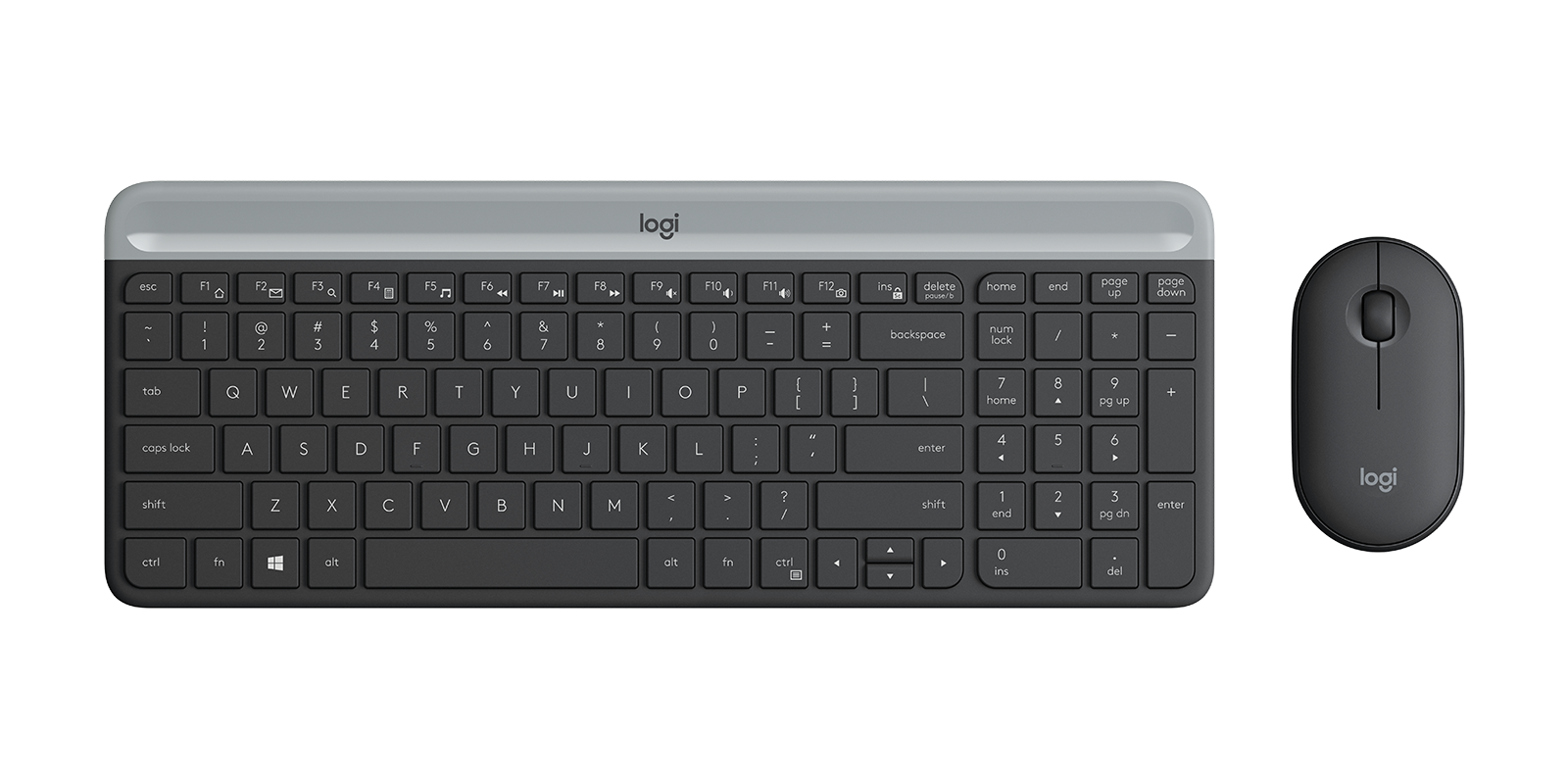 Logitech MK470 Slim Wireless Keyboard and Mouse Combo