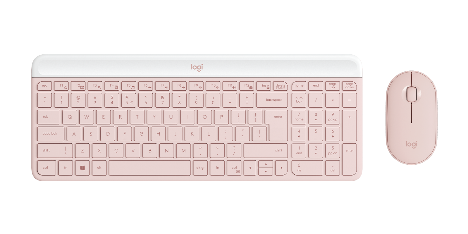 Logitech MK470 Slim Wireless Keyboard and Mouse Combo