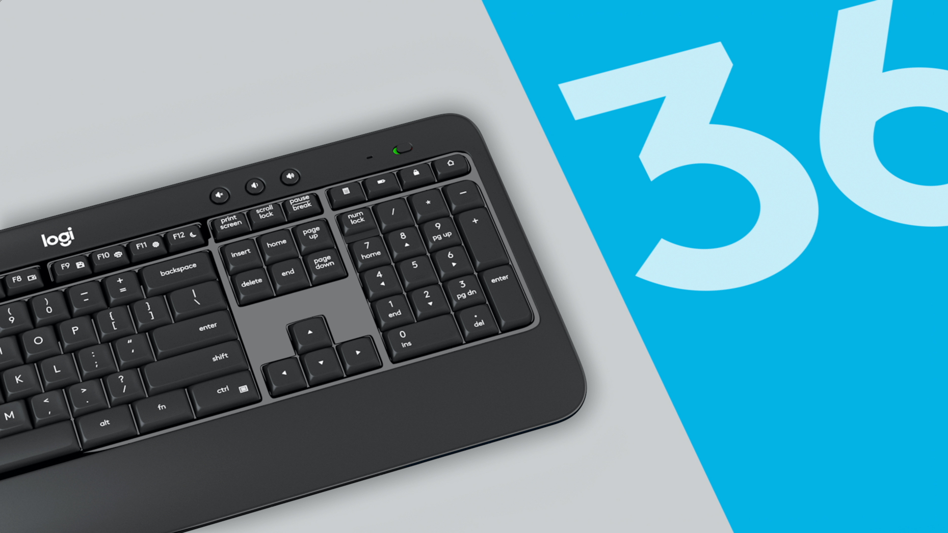 Logitech MK540 Advanced Wireless Keyboard Mouse Combo