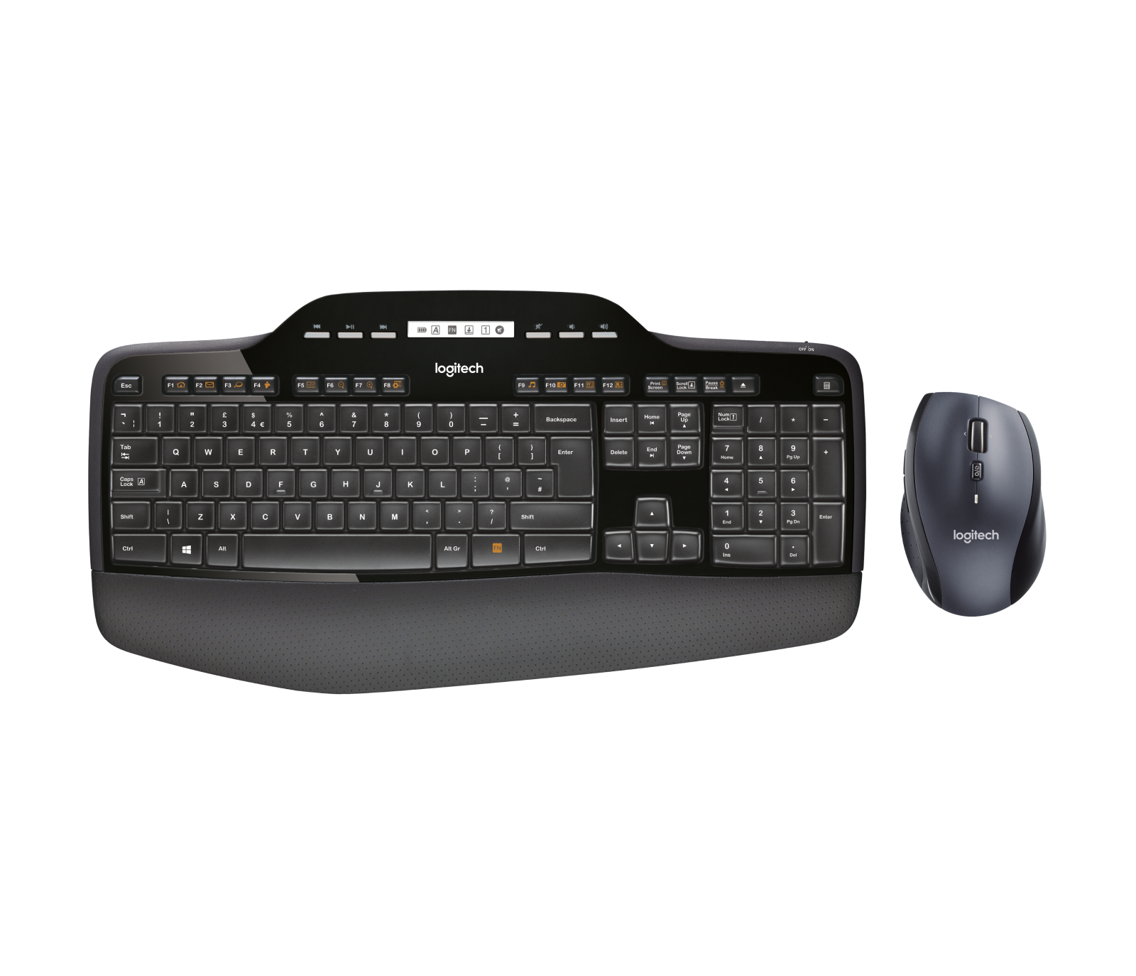Logitech MK710 kabelloses Tastatur-Maus-Set für Desktop-Computer Logitech MK710 kabelloses Tastatur-Maus-Set für Desktop-Computer