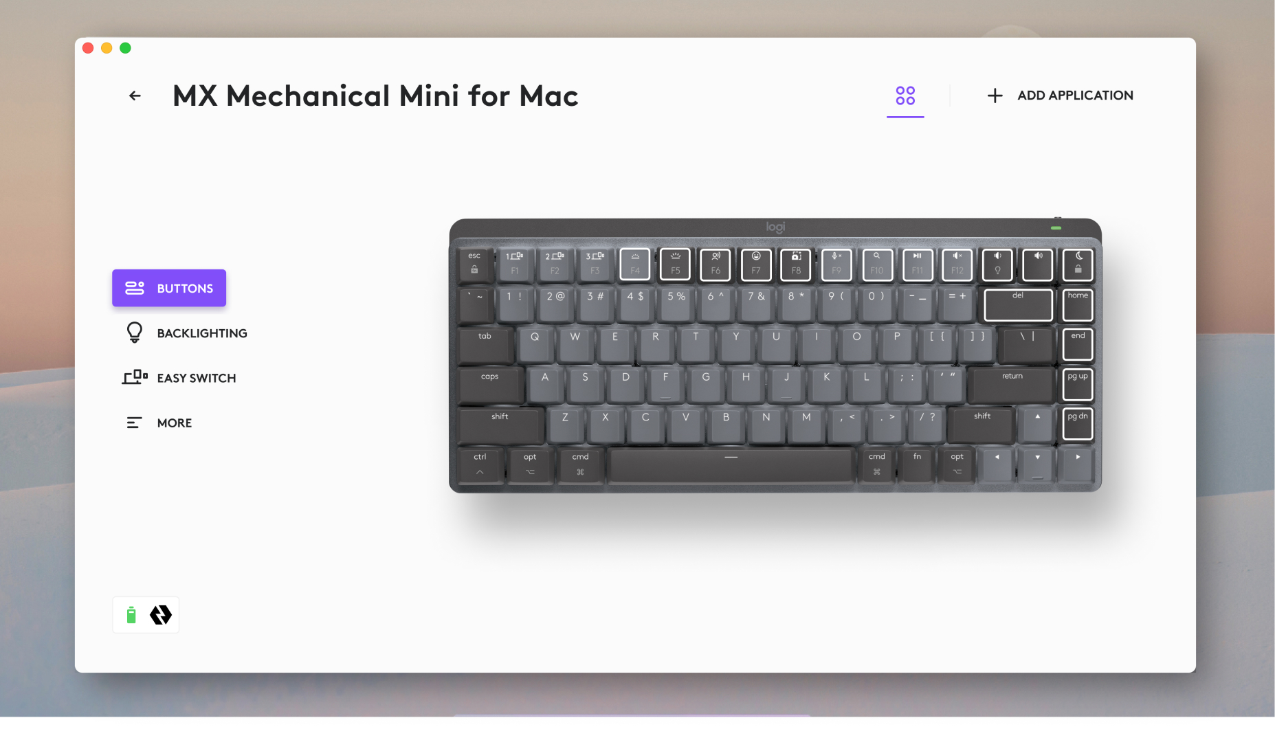 キーボード MX MECHANICAL MINI for Mac MX Mechanical Mini Wireless Keyboard for Mac | Logitech