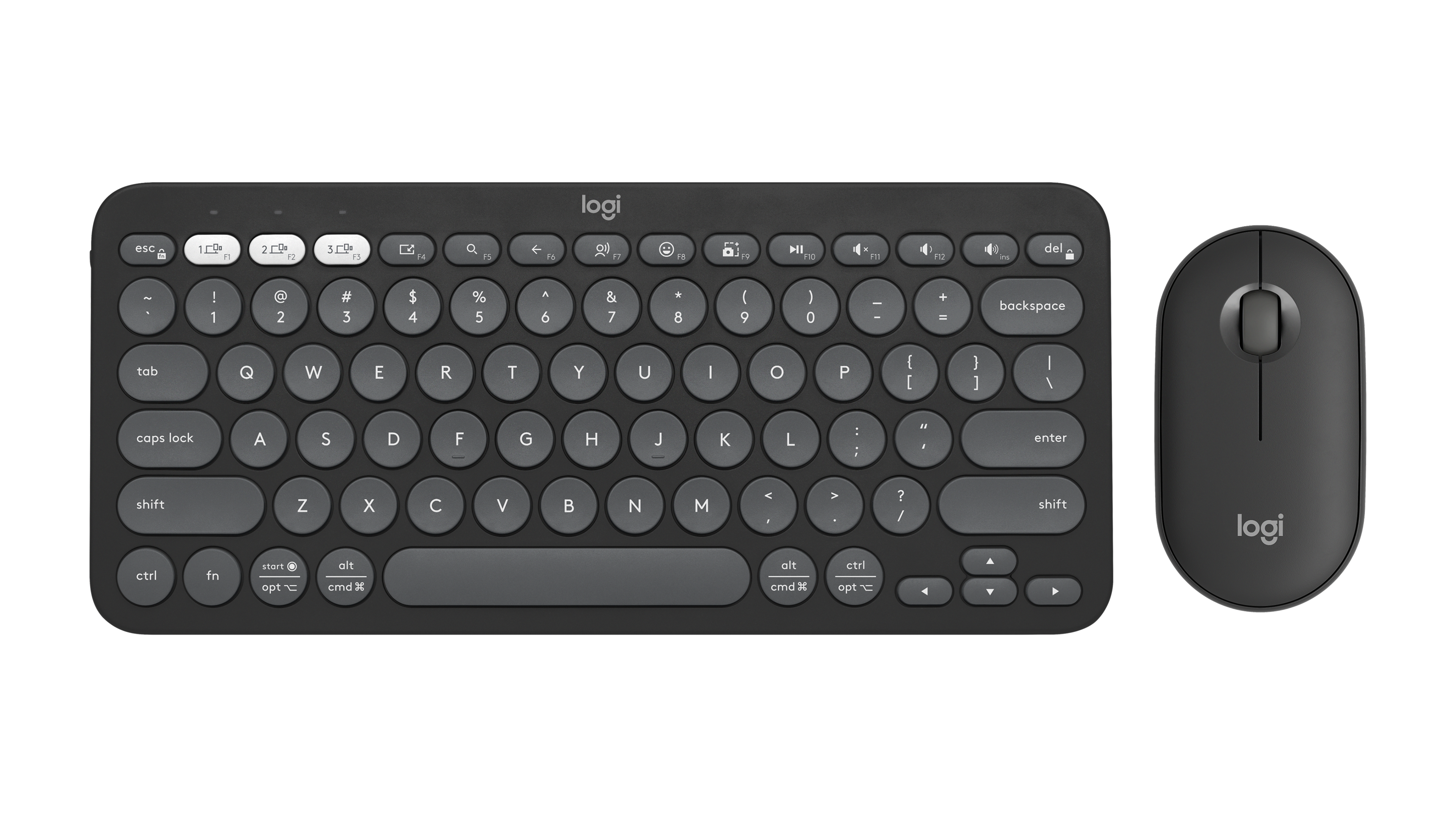 Pebble 2 Combo - Wireless Keyboard Mouse | Logitech