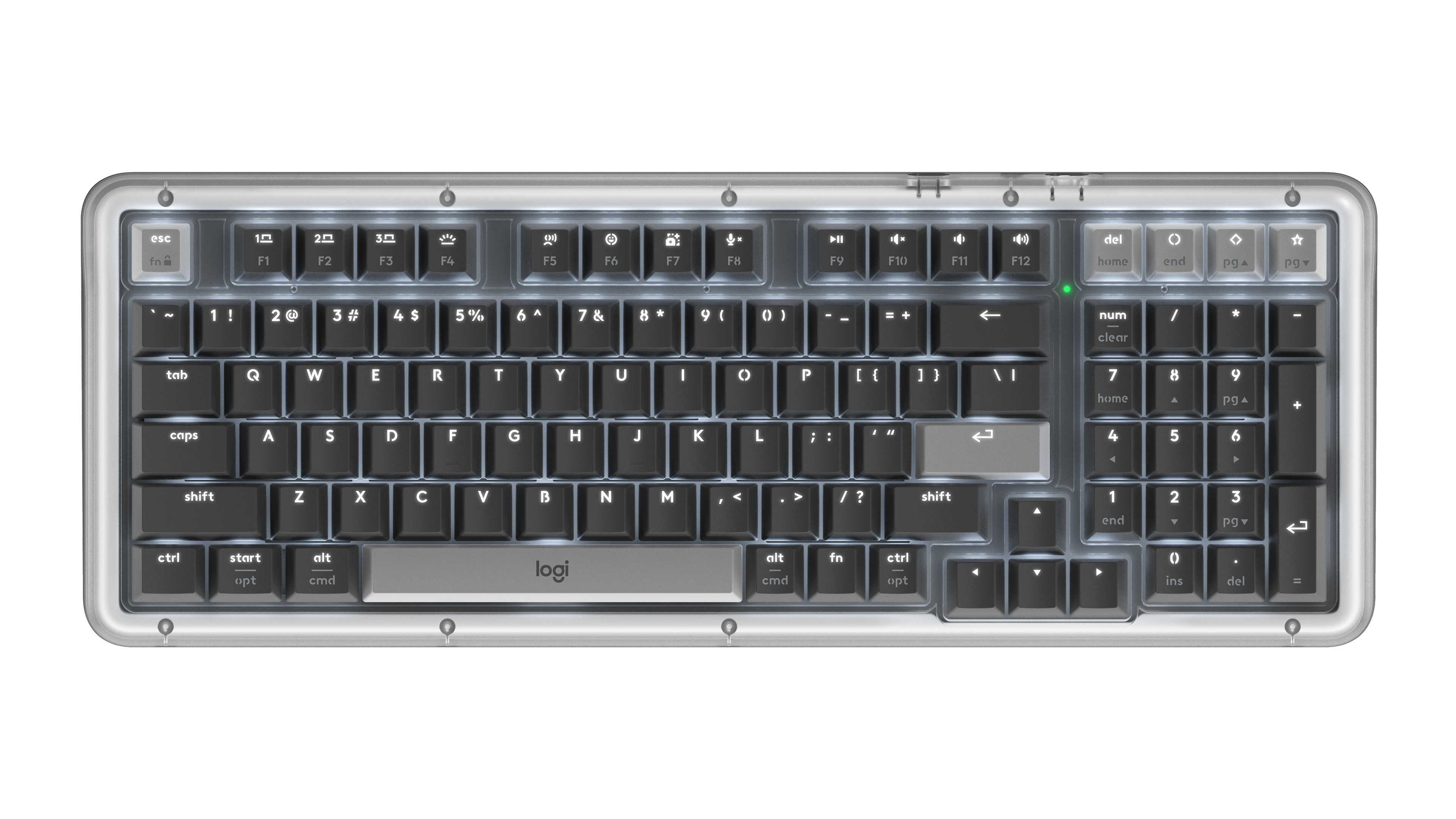 ロジクール ALTO KEYS K98M 本体新品 Alto Keys K98M Wireless Keyboard with Gasket Structure | Logitech