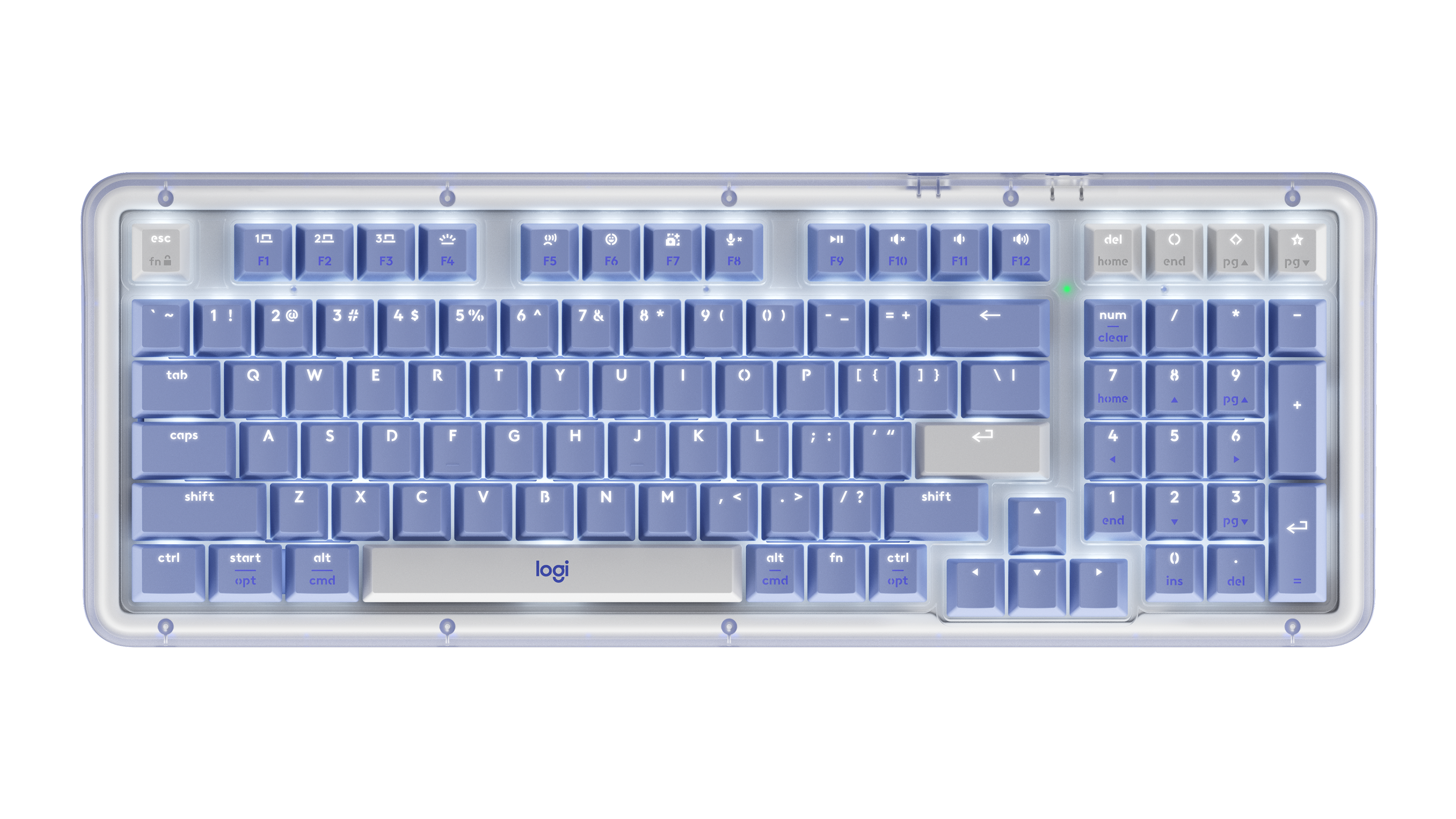 logicool ALTO KEYS K98M 本体 Alto Keys K98Mワイヤレスキーボード（ガスケット構造） |ロジクール