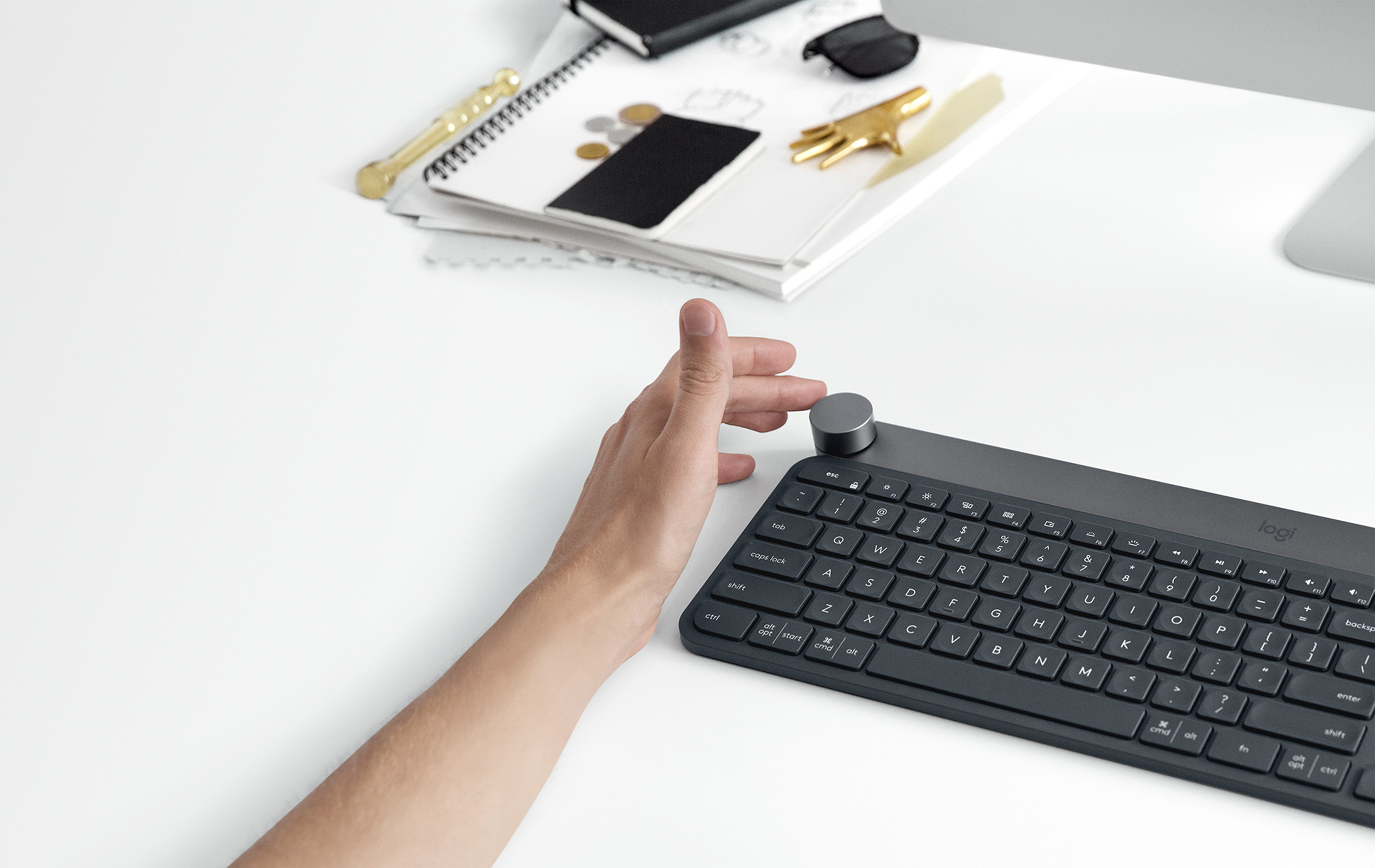 Logitech Craft Wireless Keyboard for Advanced Creativity