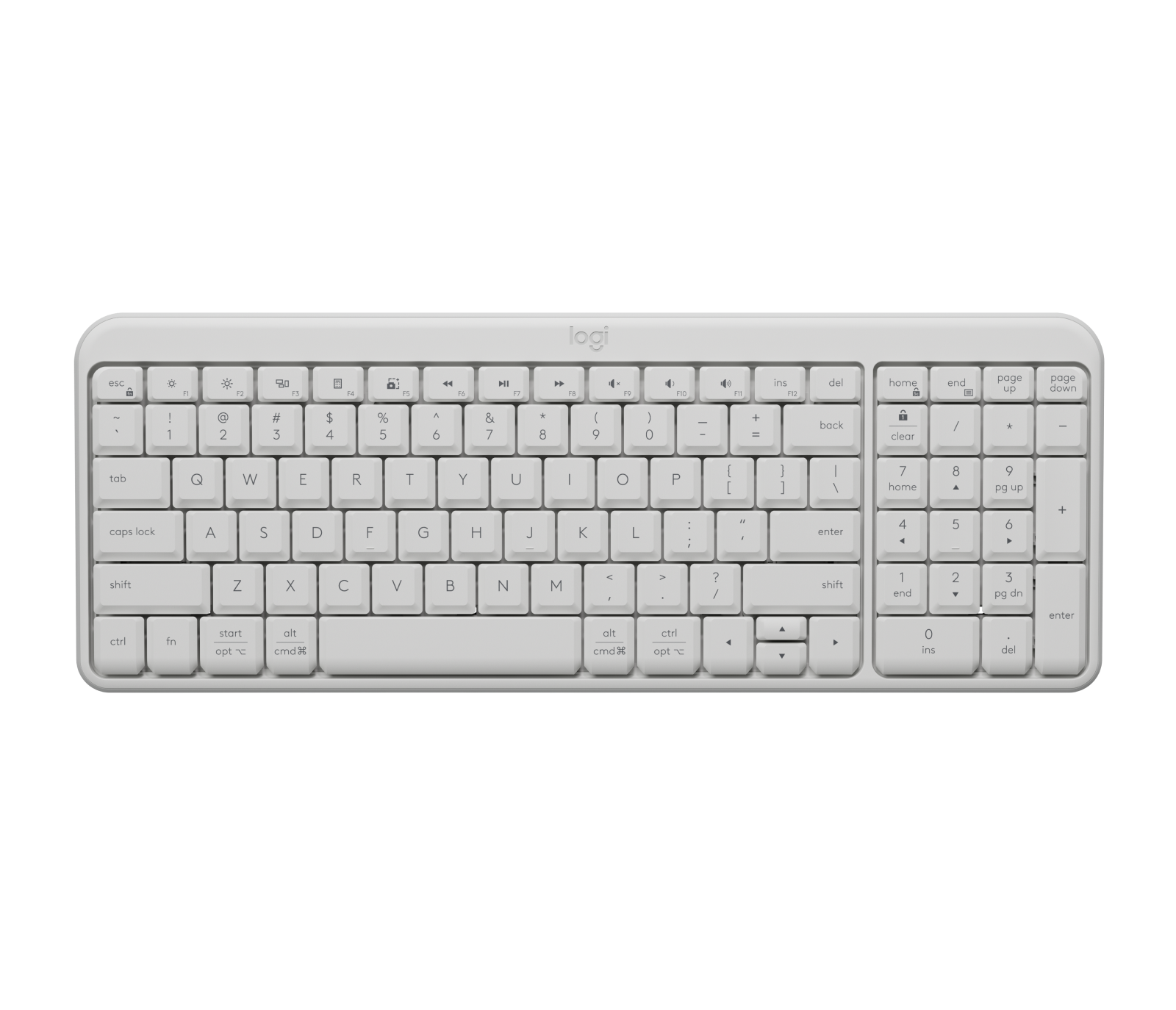 Teclado Logitech K251 Bluetooth – Sem Fios com Teclado Numérico