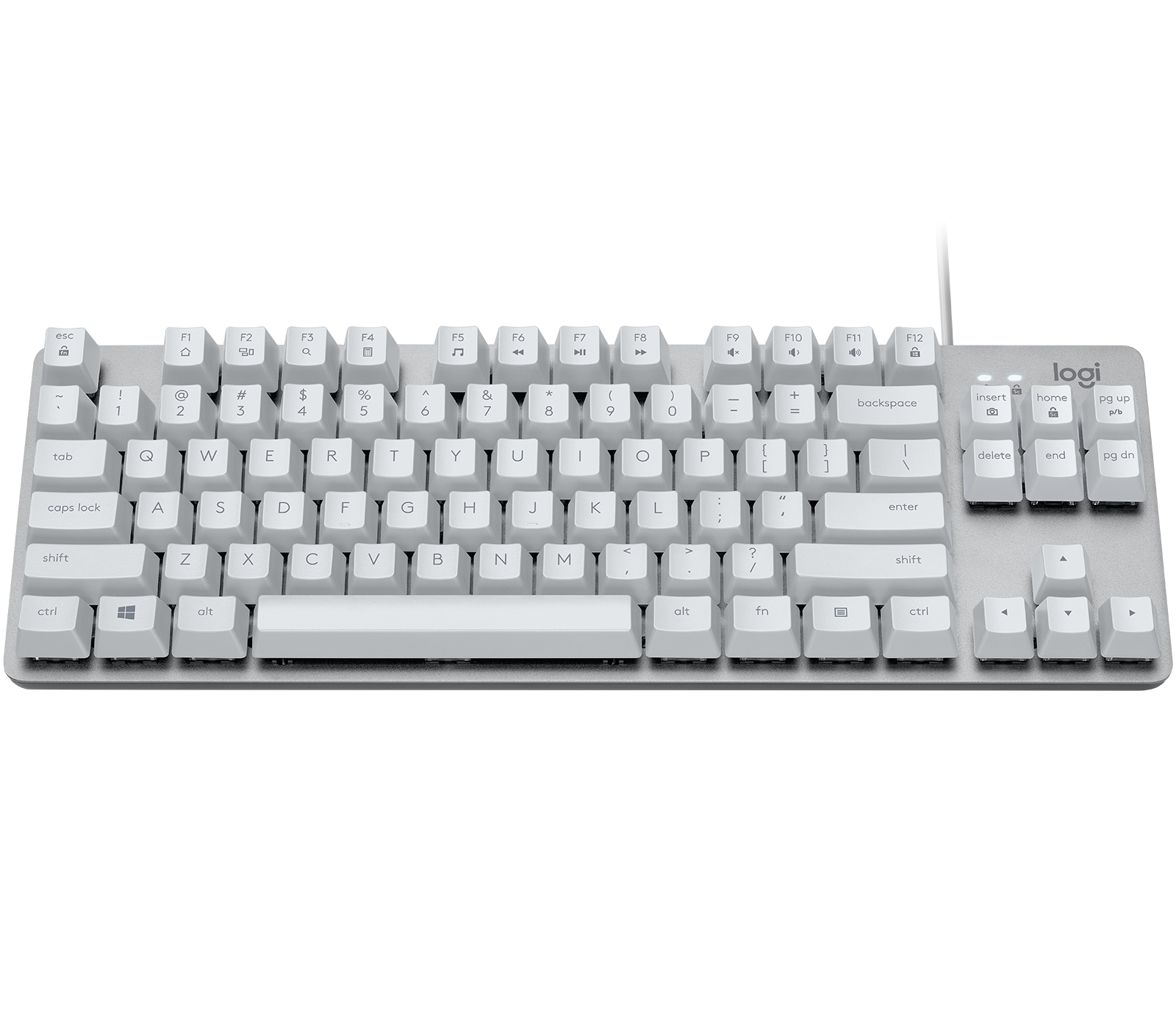 罗技K835 TKL 机械键盘：时尚紧凑的设计