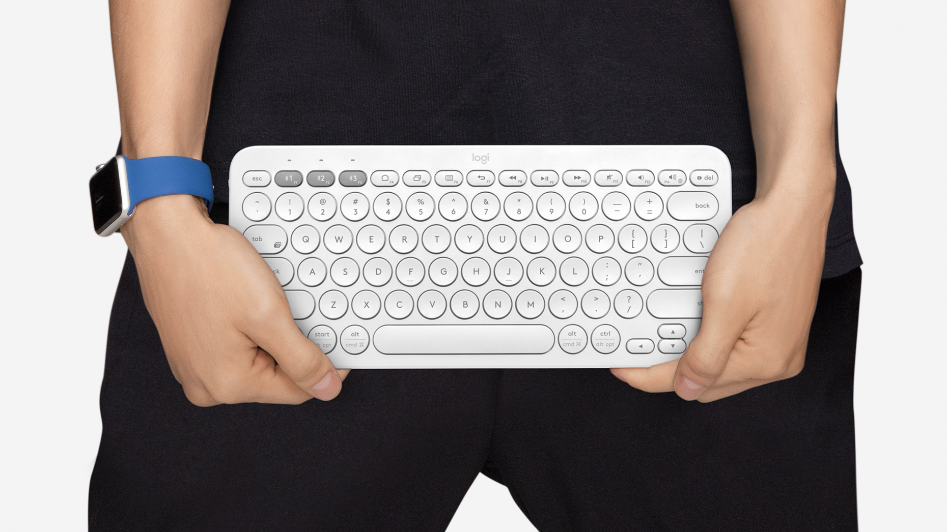 Clavier Bluetooth Logitech K380 Multi-Device - AZERTY Espagnol - Y-R0056