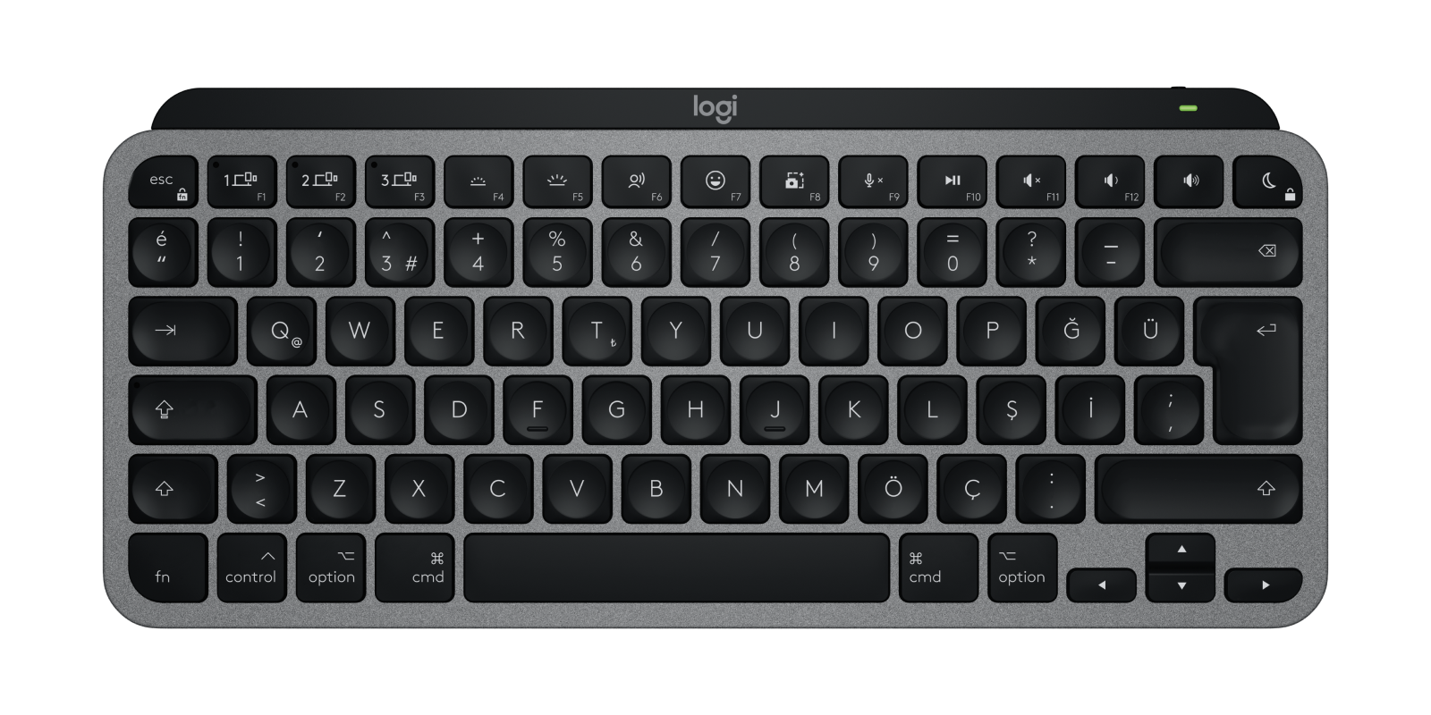 Mac için Logitech MX Keys – Bluetooth Klavye