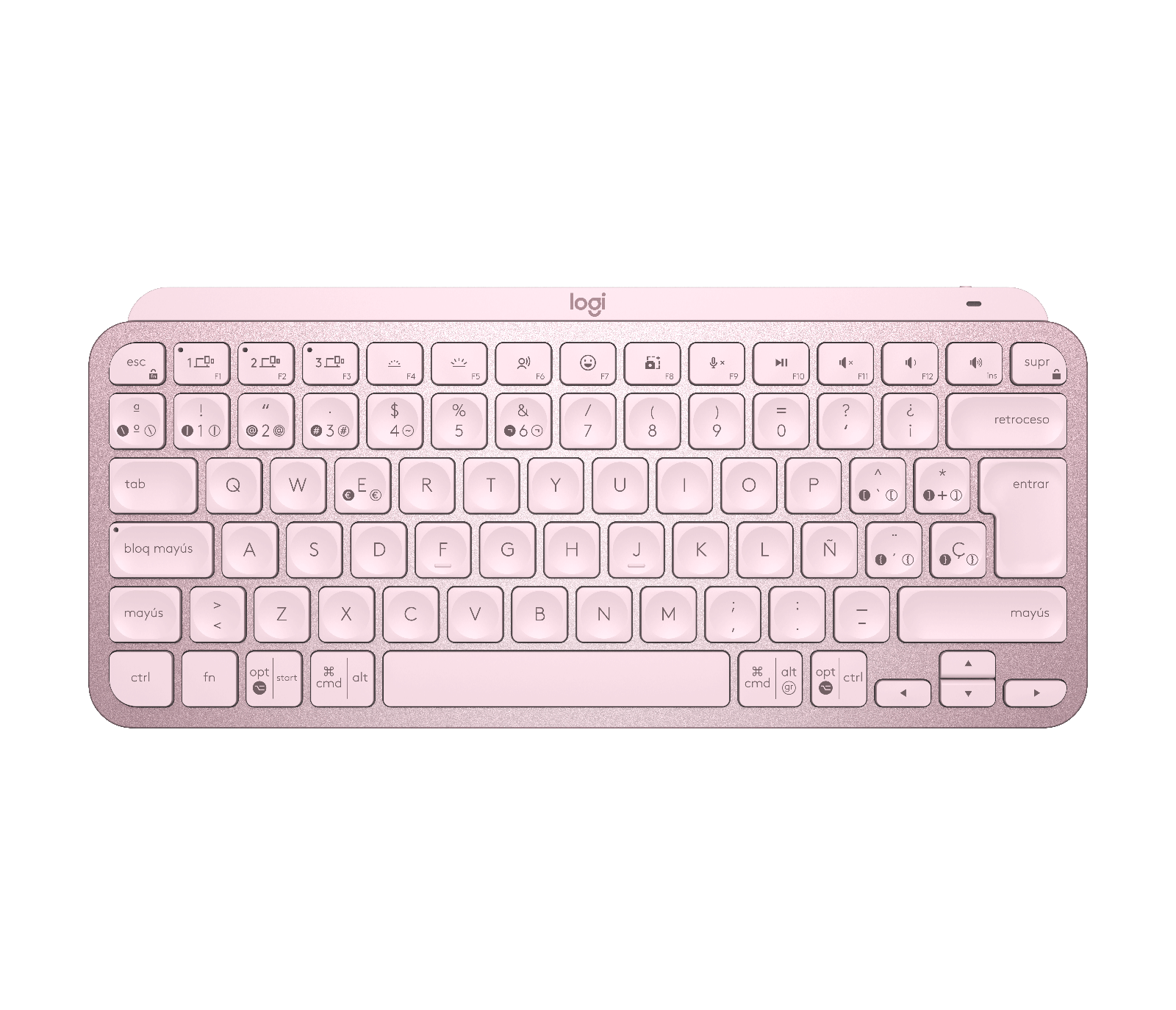 Teclado inalámbrico iluminado Logitech MX Keys Mini