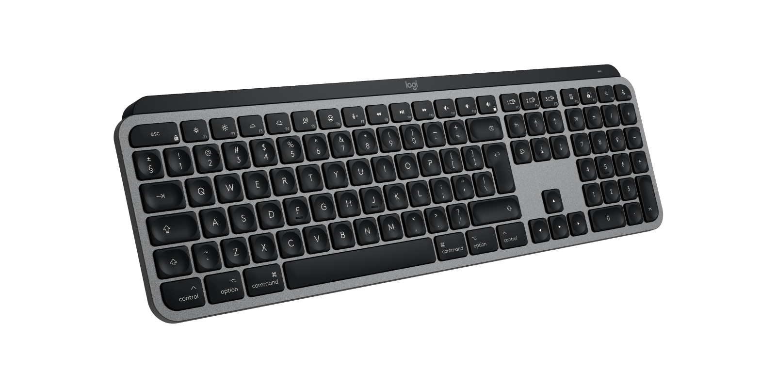 Logitech MX Keys for Mac - US English, Space Grey | Sweetwater