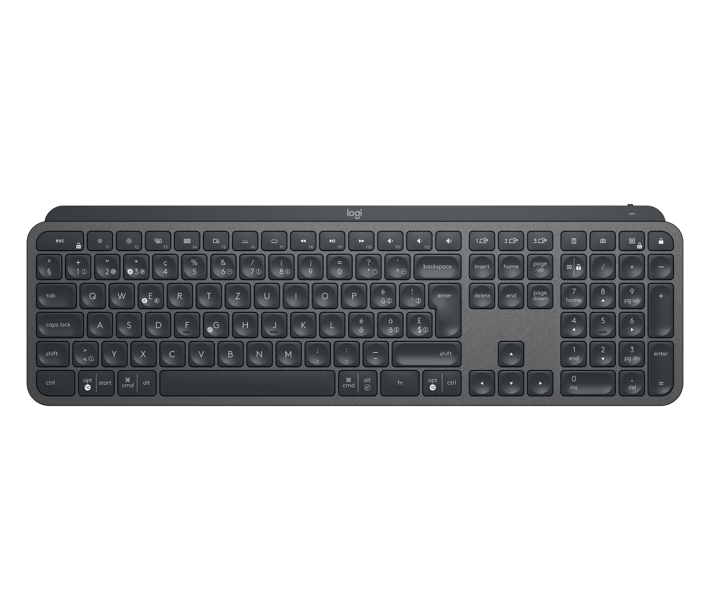 Naschrift draad Vooruitzien MX Keys Draadloos verlicht toetsenbord