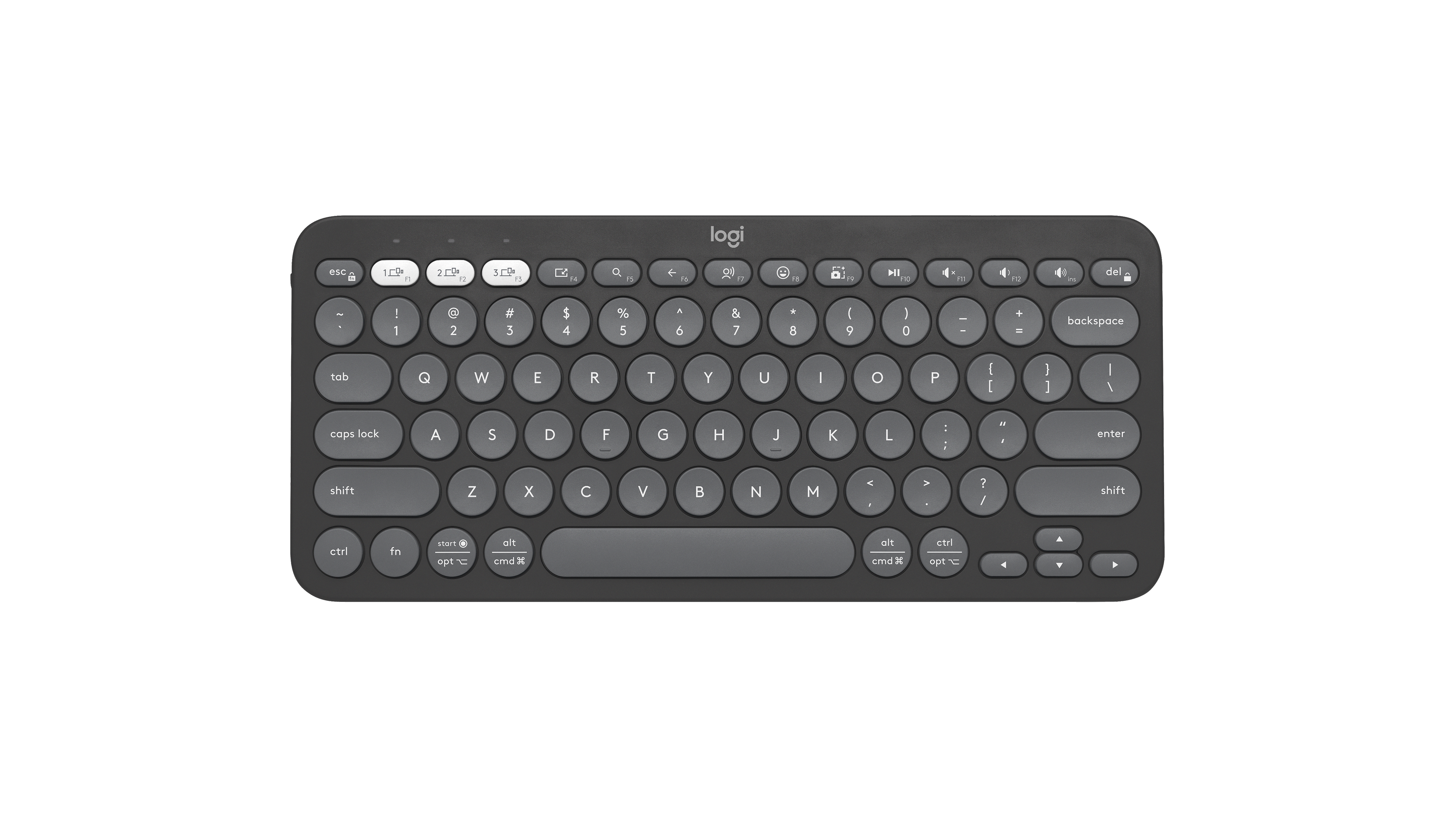 Pebble Keys 2 K380s Bluetooth Keyboard | A Logitech