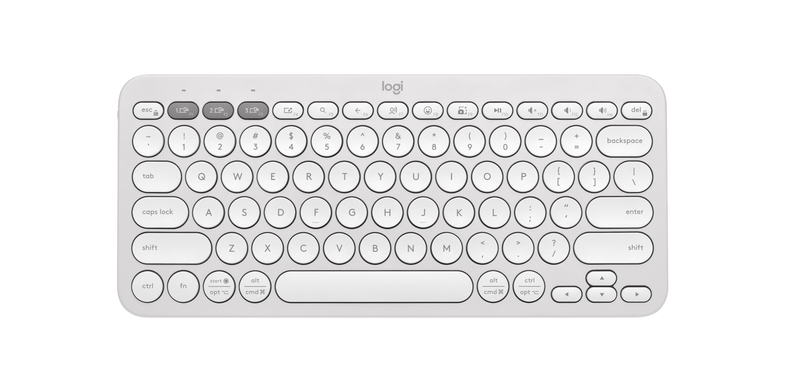 Pebble Keys 2 K380s Bluetooth Keyboard | Logitech
